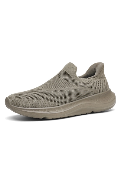 Men's and Women's Slip-On Lightweight Walking Shoes, Non-Slip Soft Sole Casual Sneakers, Breathable Comfortable Work Shoes for Middle-Aged and Elderly 01