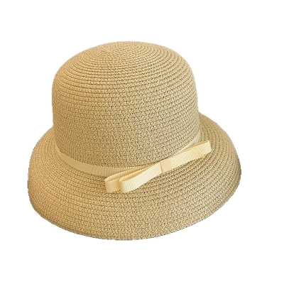 2026 Women's Hepburn-Style Wide-Brim Straw Sun Hat – UPF50+ Summer Outdoor Hat for Beach & City 01
