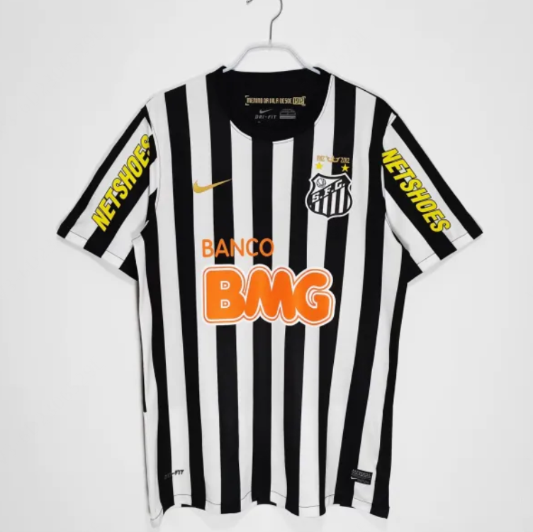 Camisa Retrô Segunda Visitante do Santos 2012