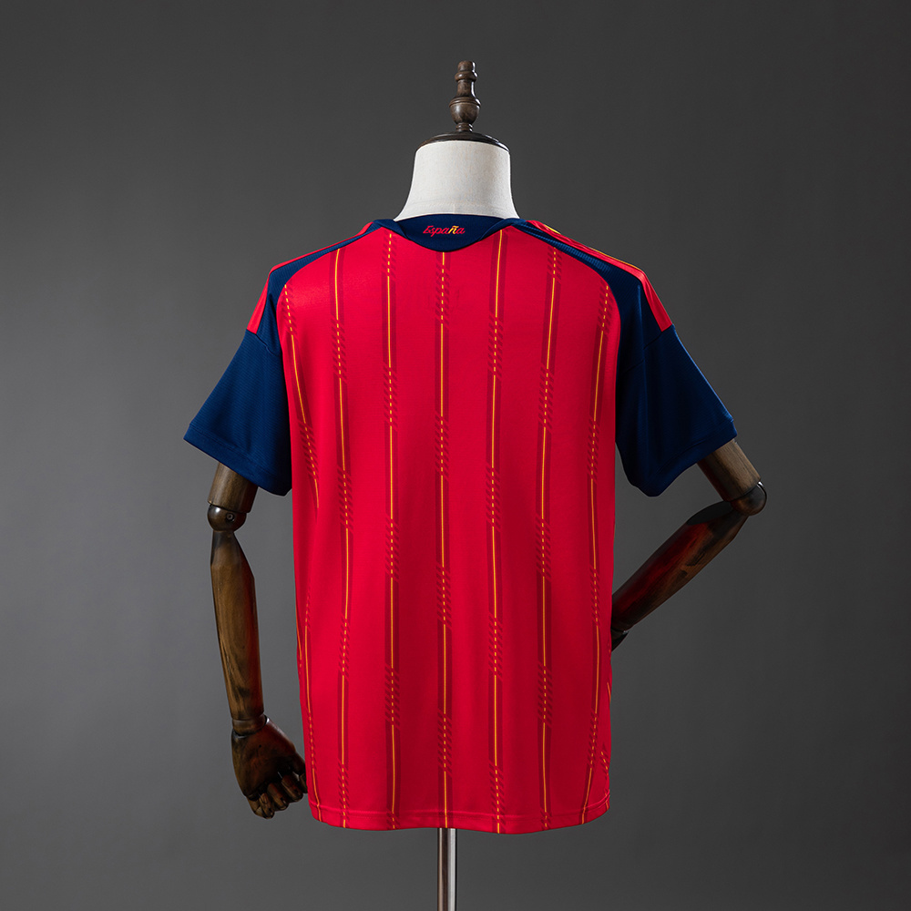 Camisa Torcedor Home da Espanha 2026 Vermelha