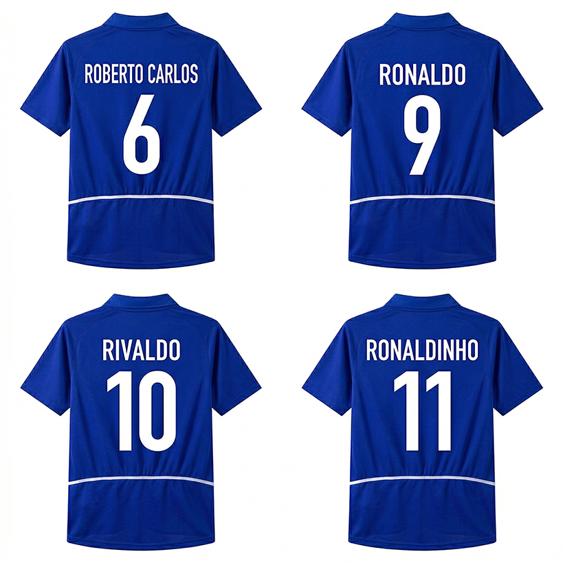 Camisa Retrô Away do Brasil 2002