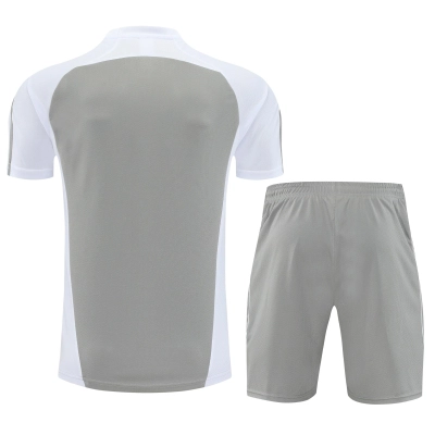 Kit de Treino do Real Madrid 2025-2026 Cinza-Claro 02