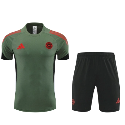 Kit de Treino do Bayern de Munique 2025-2026 Verde-Escuro 01