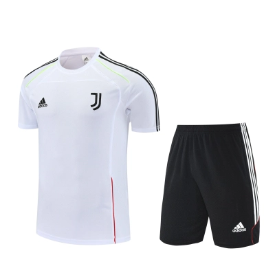 Kit de Treino da Juventus 2025 Preto e Branco 01