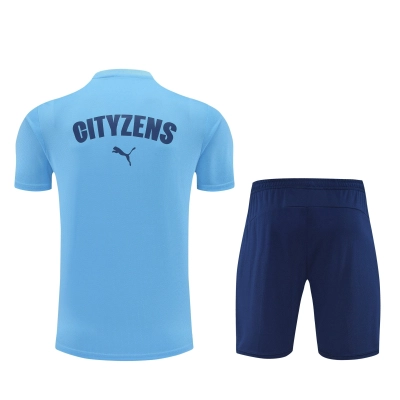 Kit de Treino do Manchester City 2025-2026 Azul-Claro 02