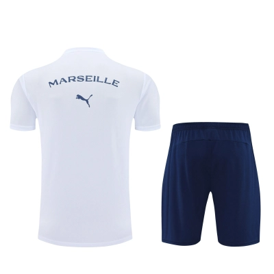Kit de Treino do Marseille 2024-2025 Branco 02