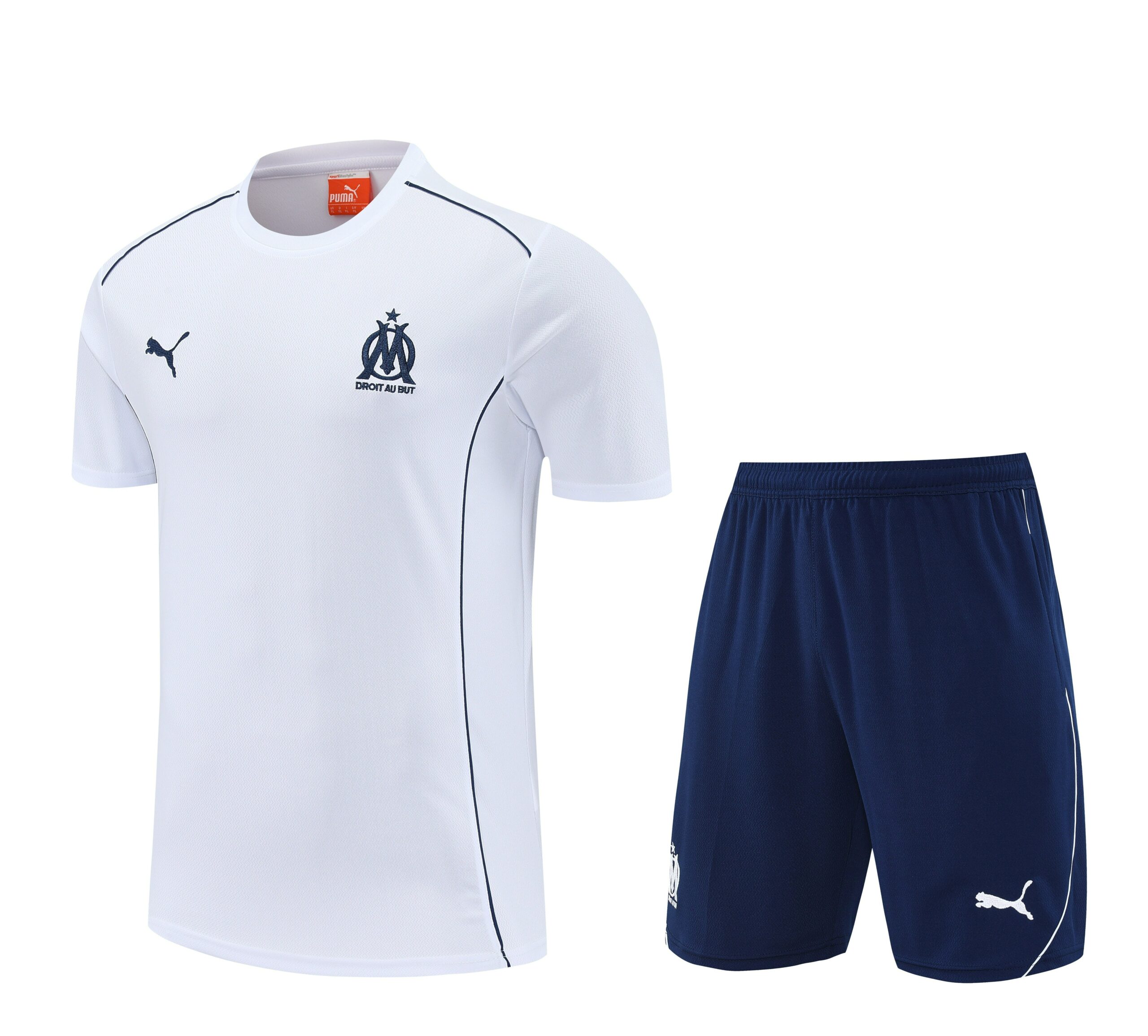 Kit de Treino do Marseille 2024-2025 Branco