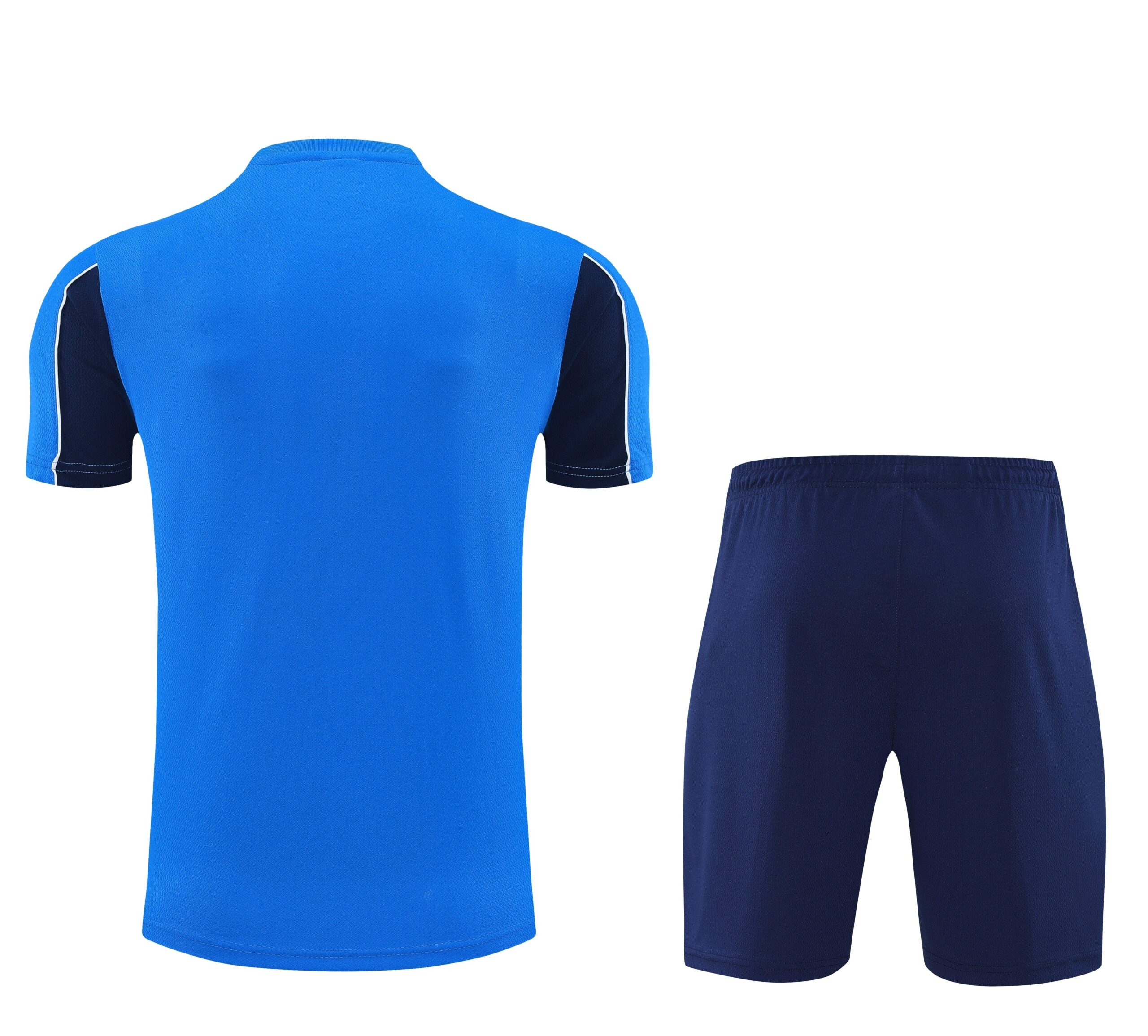 Kit de Treino do Marseille 2024-2025 Azul e Azul-Marinho
