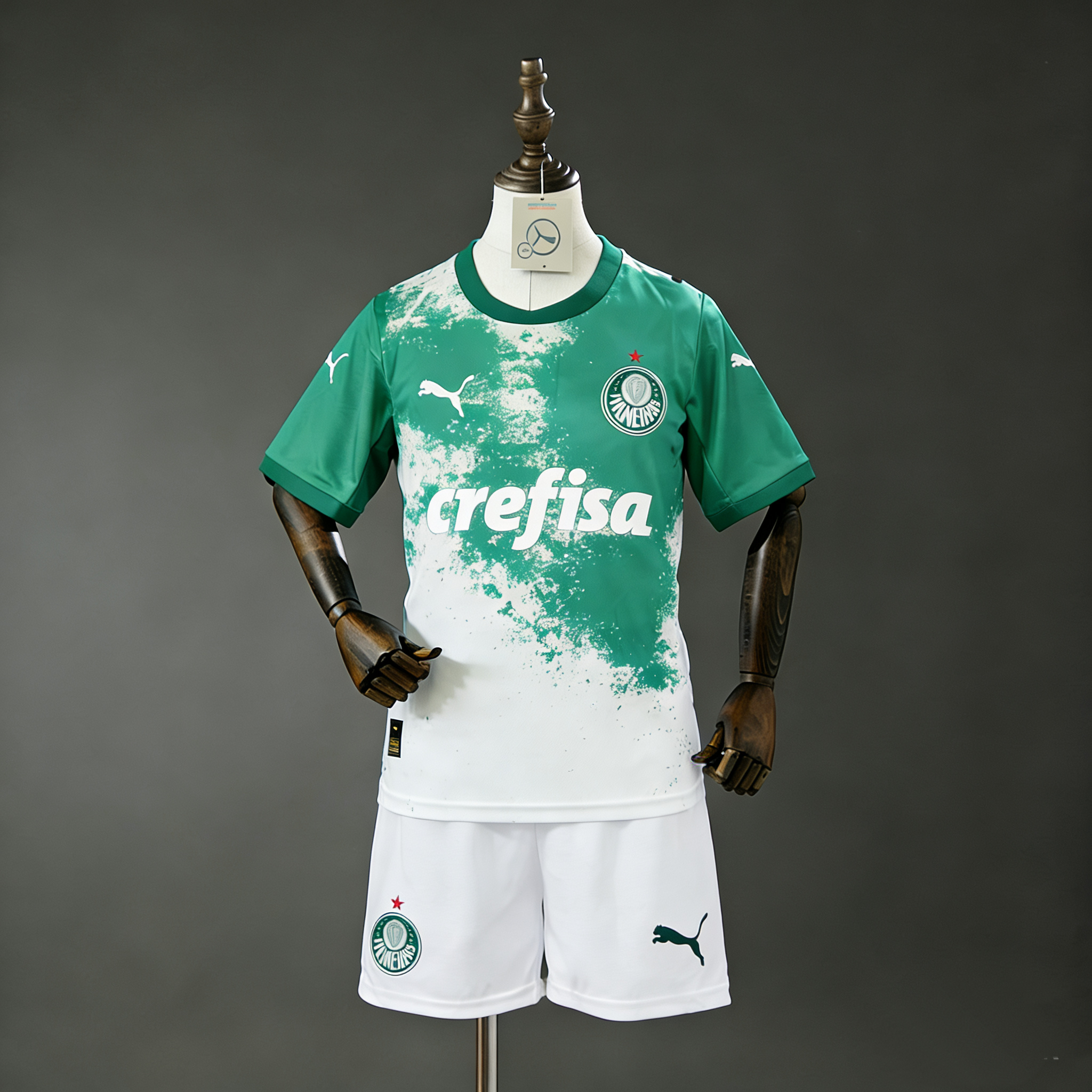 Kit Infantil Away do Palmeiras 2024-2025