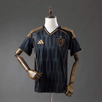 Camisa Torcedor Third Preta e Dourada do Atlético Mineiro 2025/26 02
