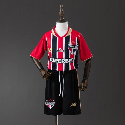 Conjunto Infantil Away do São Paulo 2025-2026 02