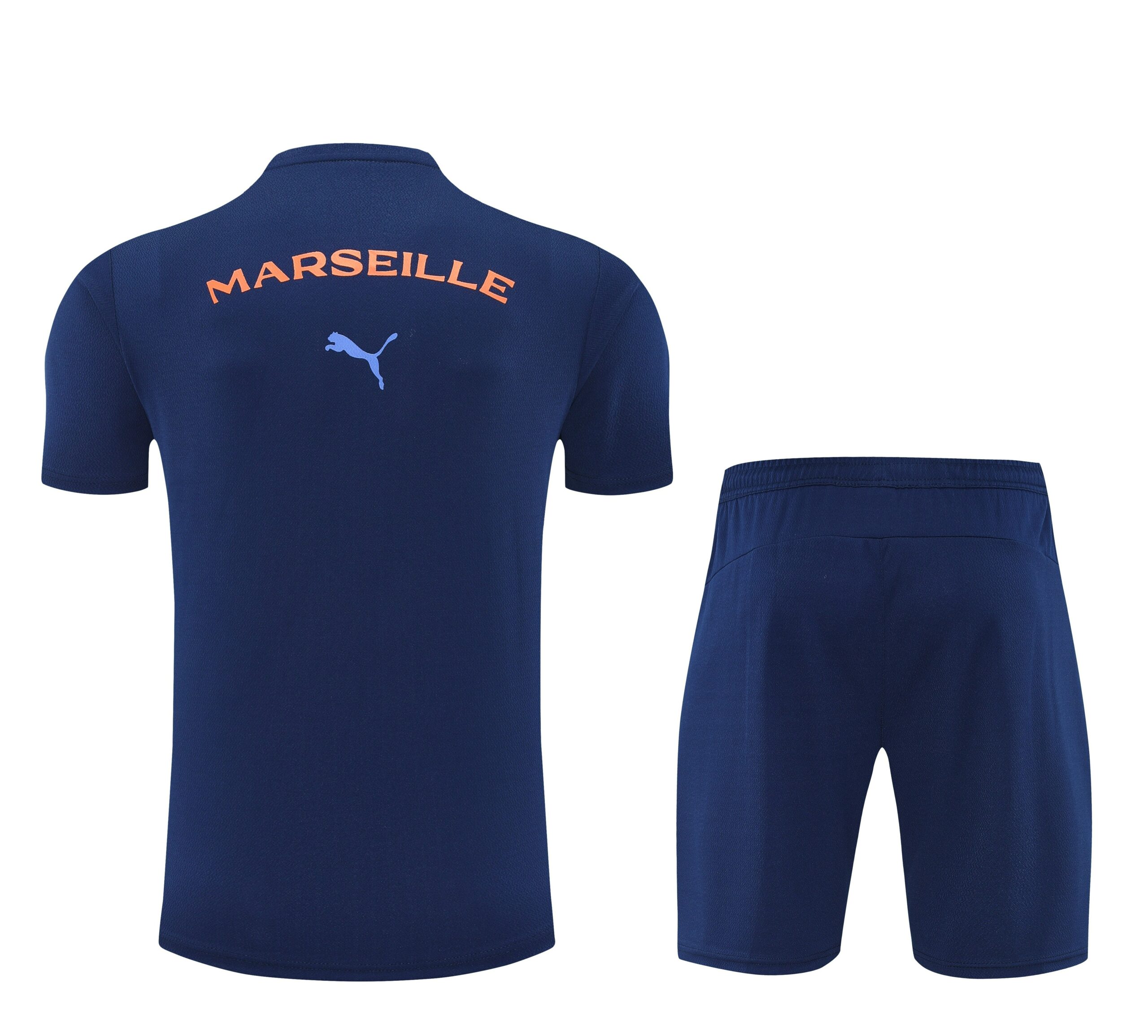 Kit de Treino do Marseille 2025-2026 Azul-Marinho