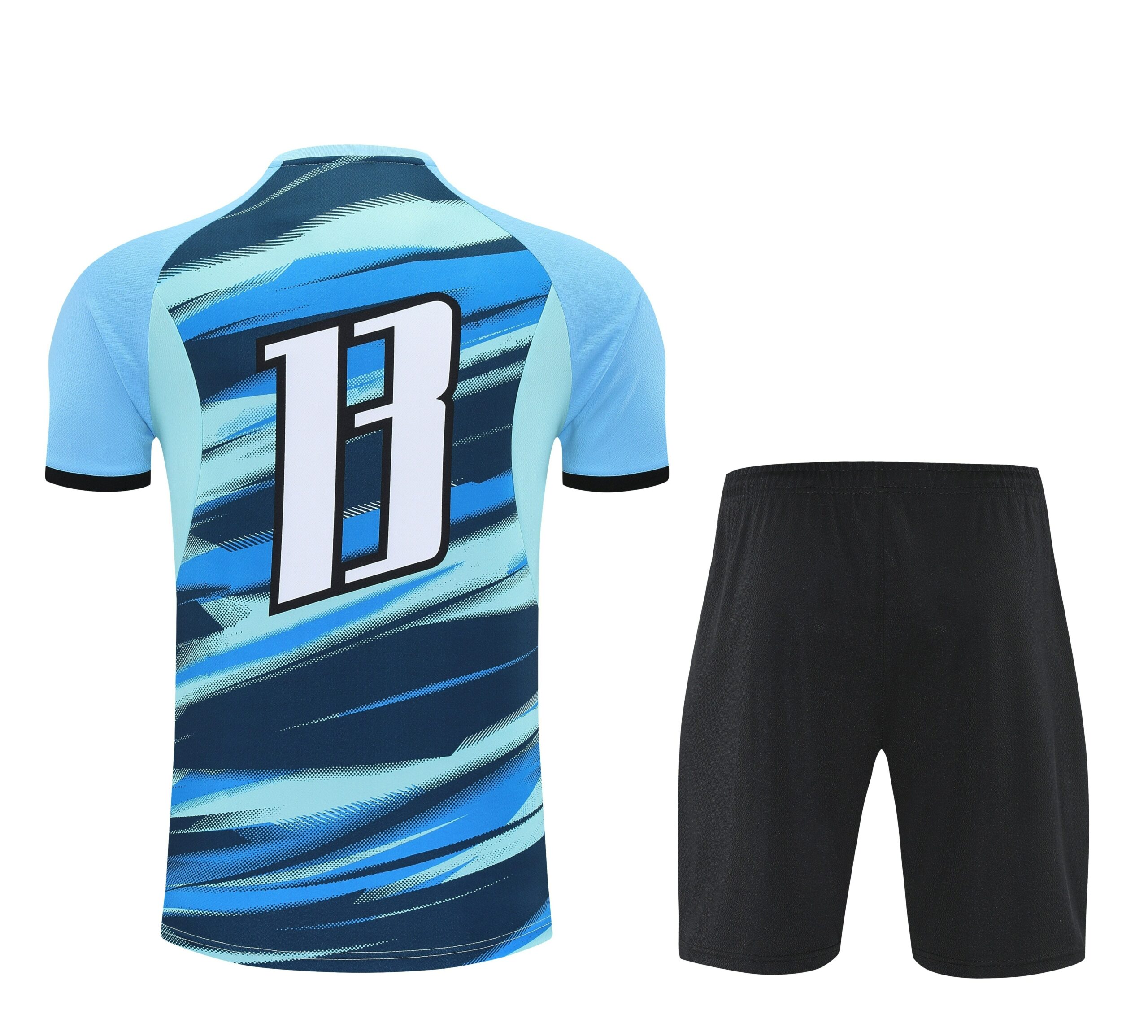 Kit de Treino Faster Marseille 2025-2026 Azul-Marinho