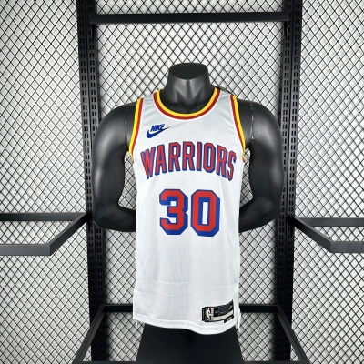 Regata Retrô do Golden State Warriors Curry Nº 30 2024/25 01