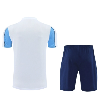 Kit de Treino do Manchester City 2025/26 Branco 02