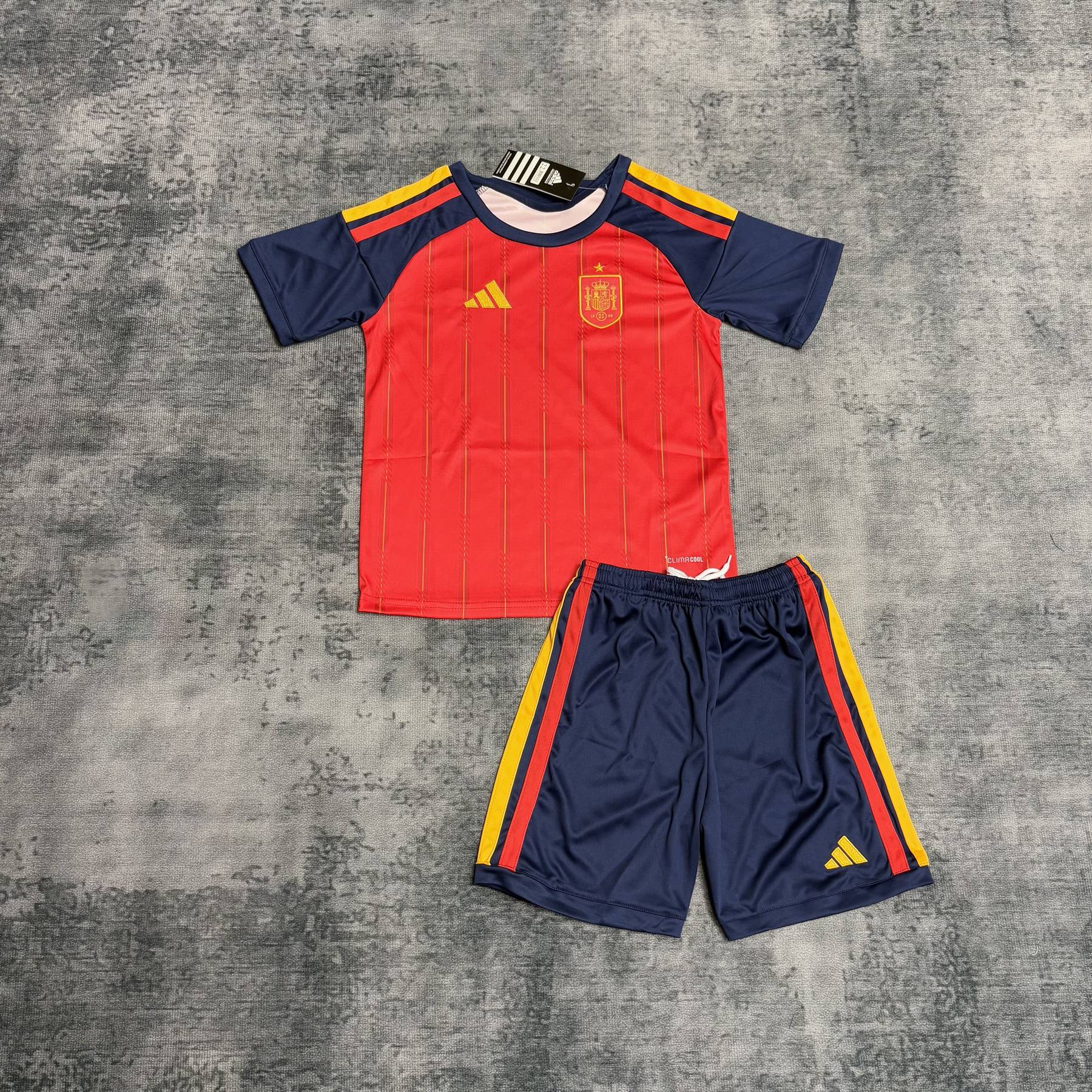 Kit Infantil Home da Espanha 2026