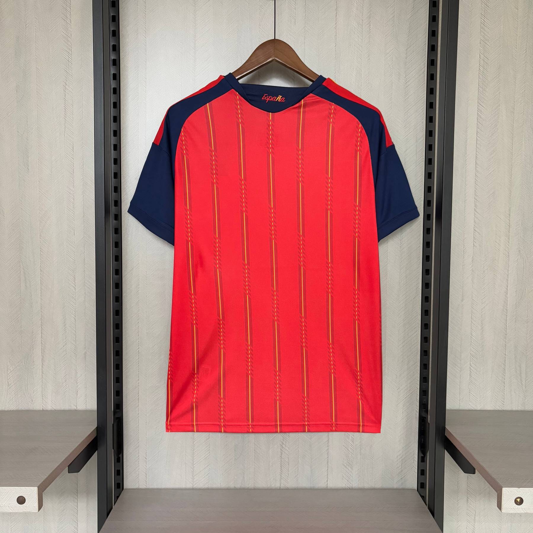 Camisa Torcedor Home da Espanha 2026 Vermelha