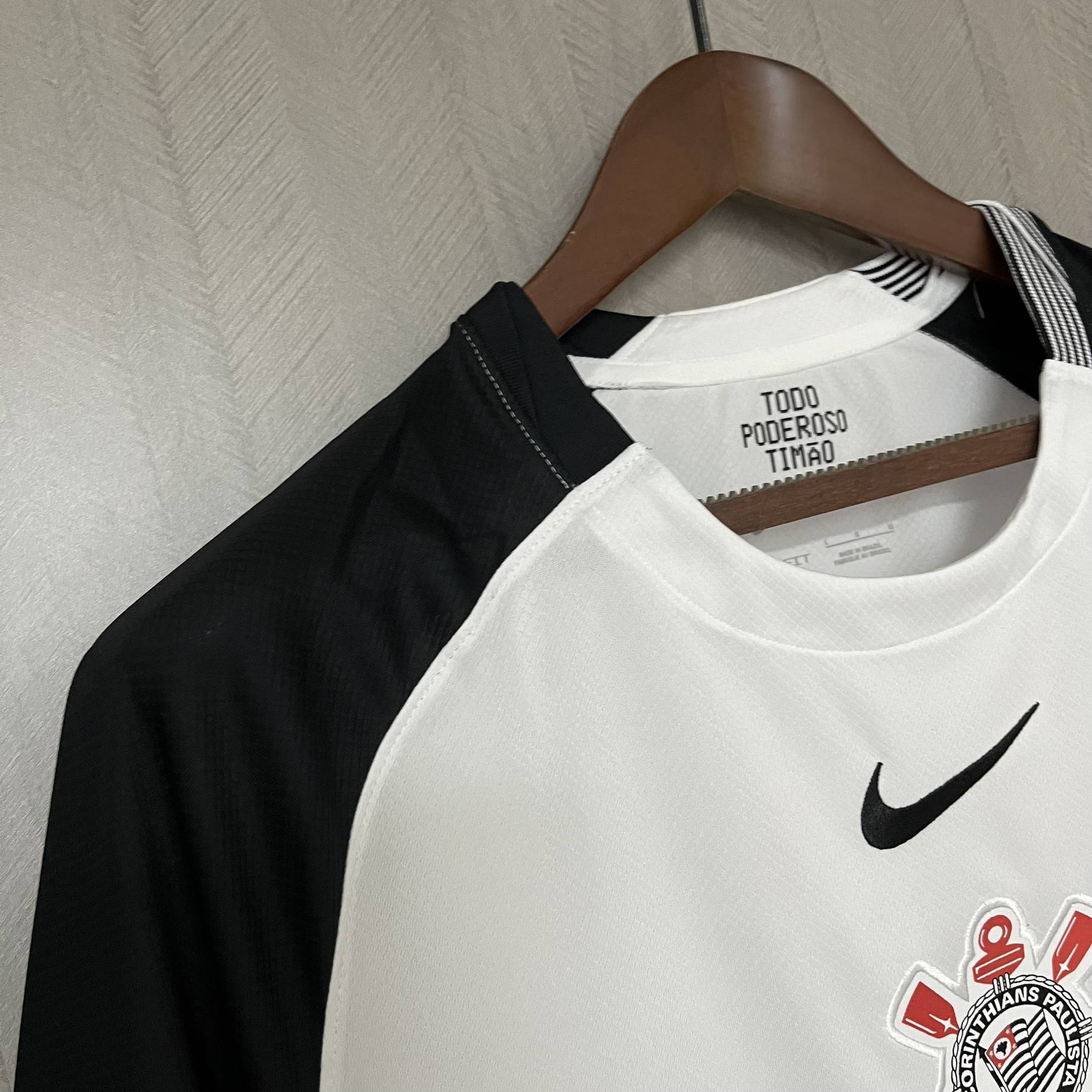 Camisa Torcedor Home Branca do Corinthians 2025