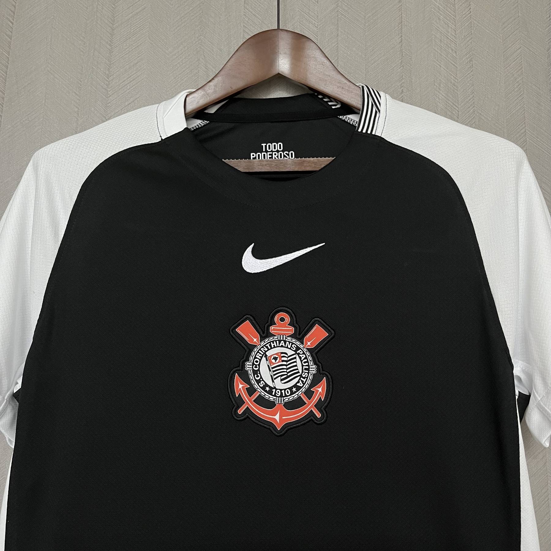 Camisa Torcedor Away Preta do Corinthians 2025