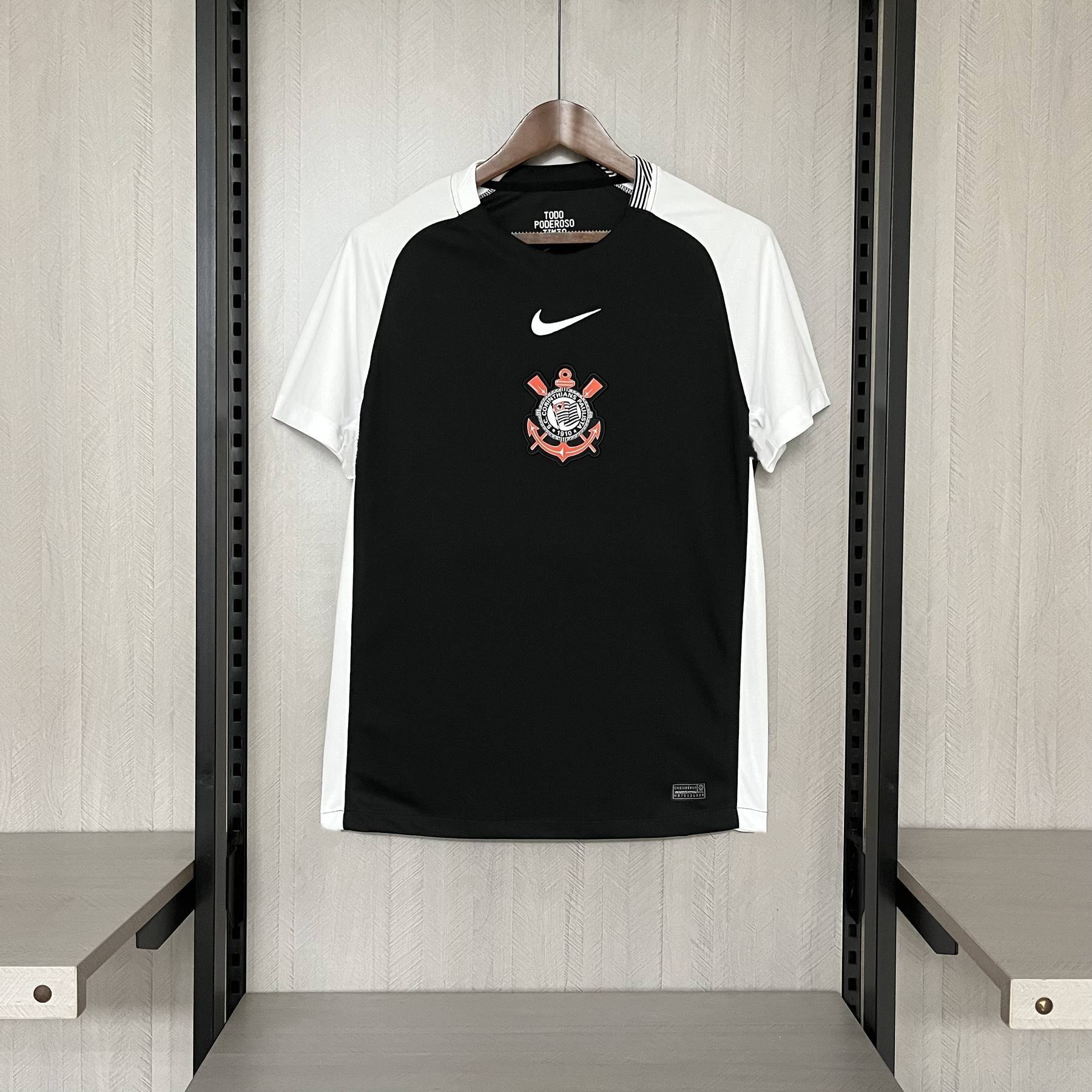 Camisa Torcedor Away Preta do Corinthians 2025