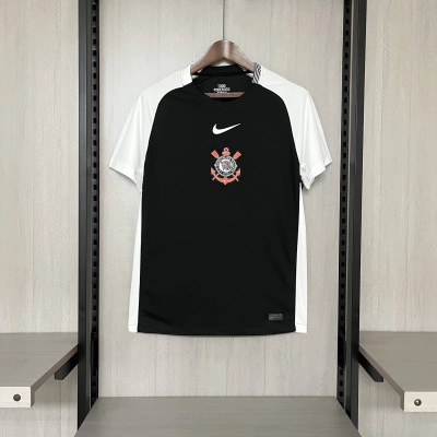 Camisa Torcedor Away Preta do Corinthians 2025 02