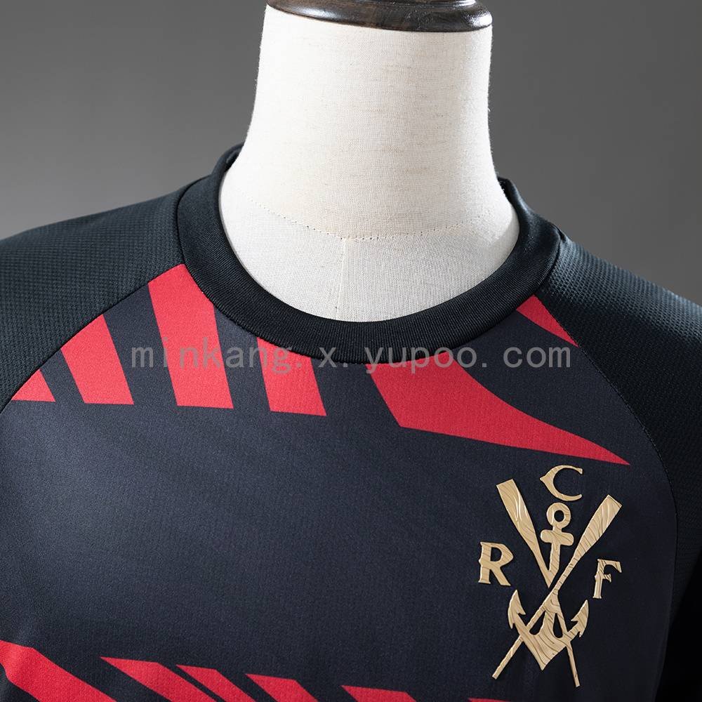 Camisa Torcedor Edição Comemorativa Preta e Vermelha do Flamengo 2025