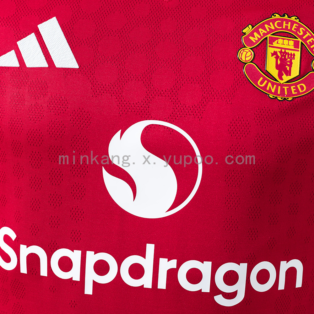 Camisa Versão Jogador Home do Manchester United 2025