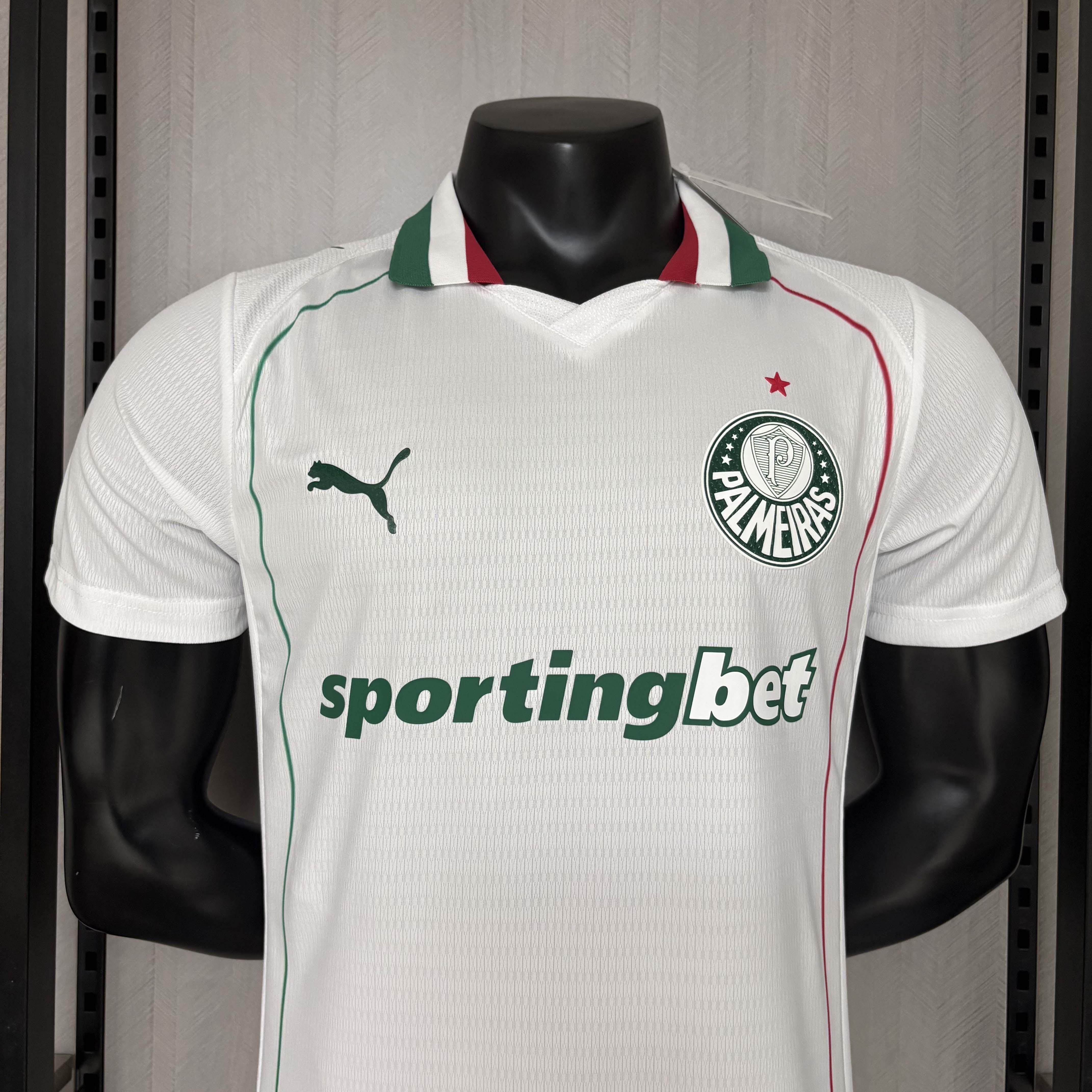 Camisa Versão Jogador Away Branca do Palmeiras 2026
