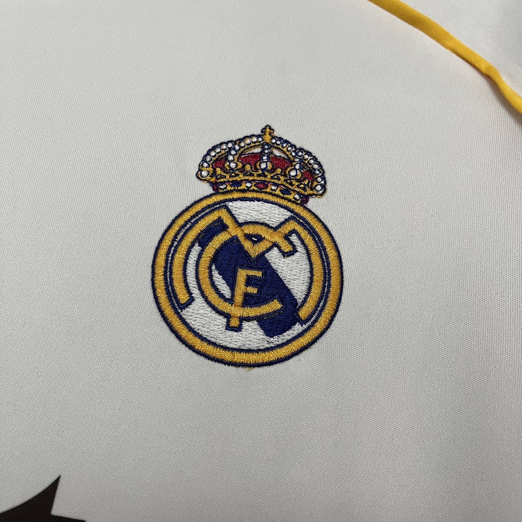 Camisa Torcedor Home Branca do Real Madrid 2025