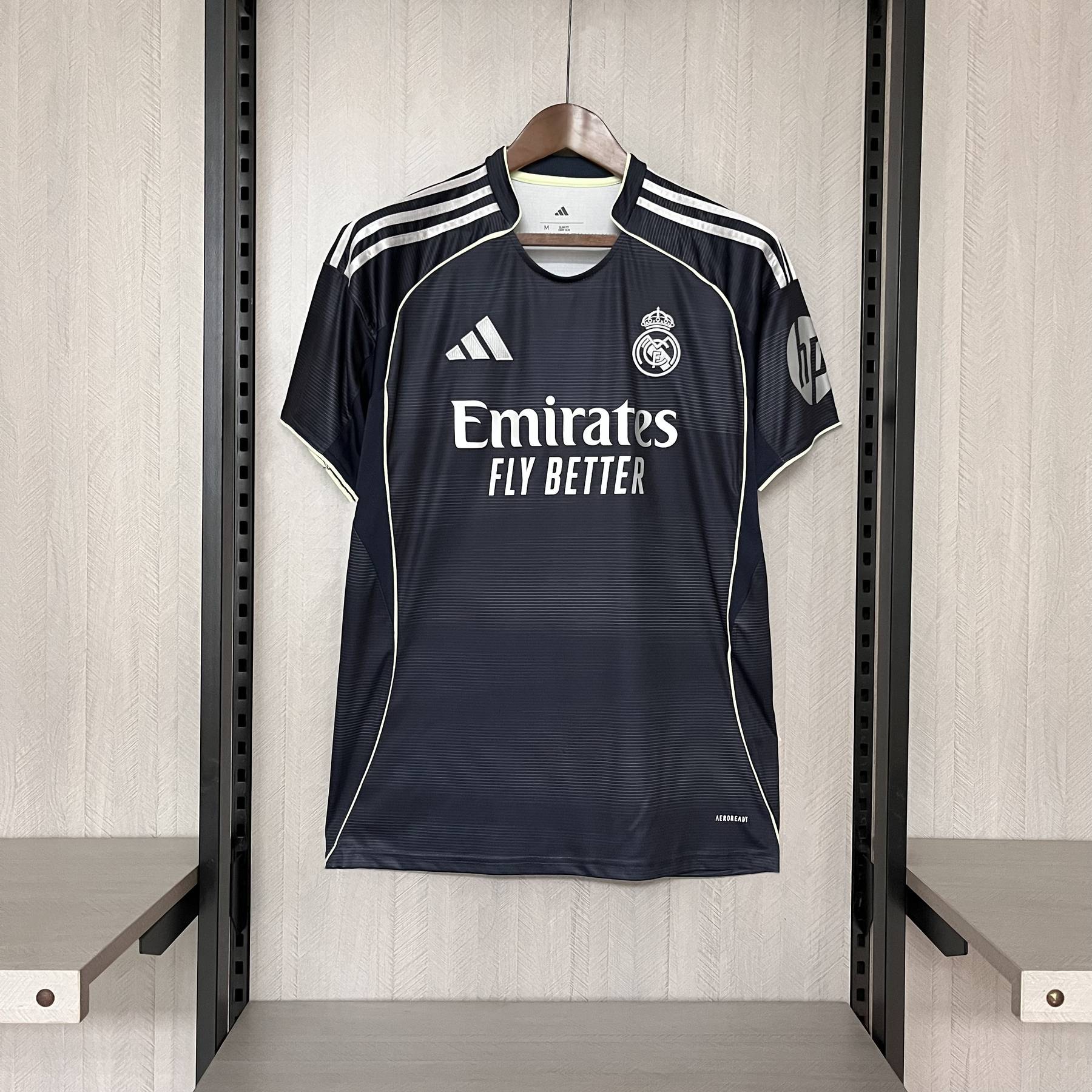 Camisa Torcedor Away Azul-Marinho do Real Madrid 2025