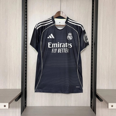 Camisa Torcedor Away Azul-Marinho do Real Madrid 2025 02