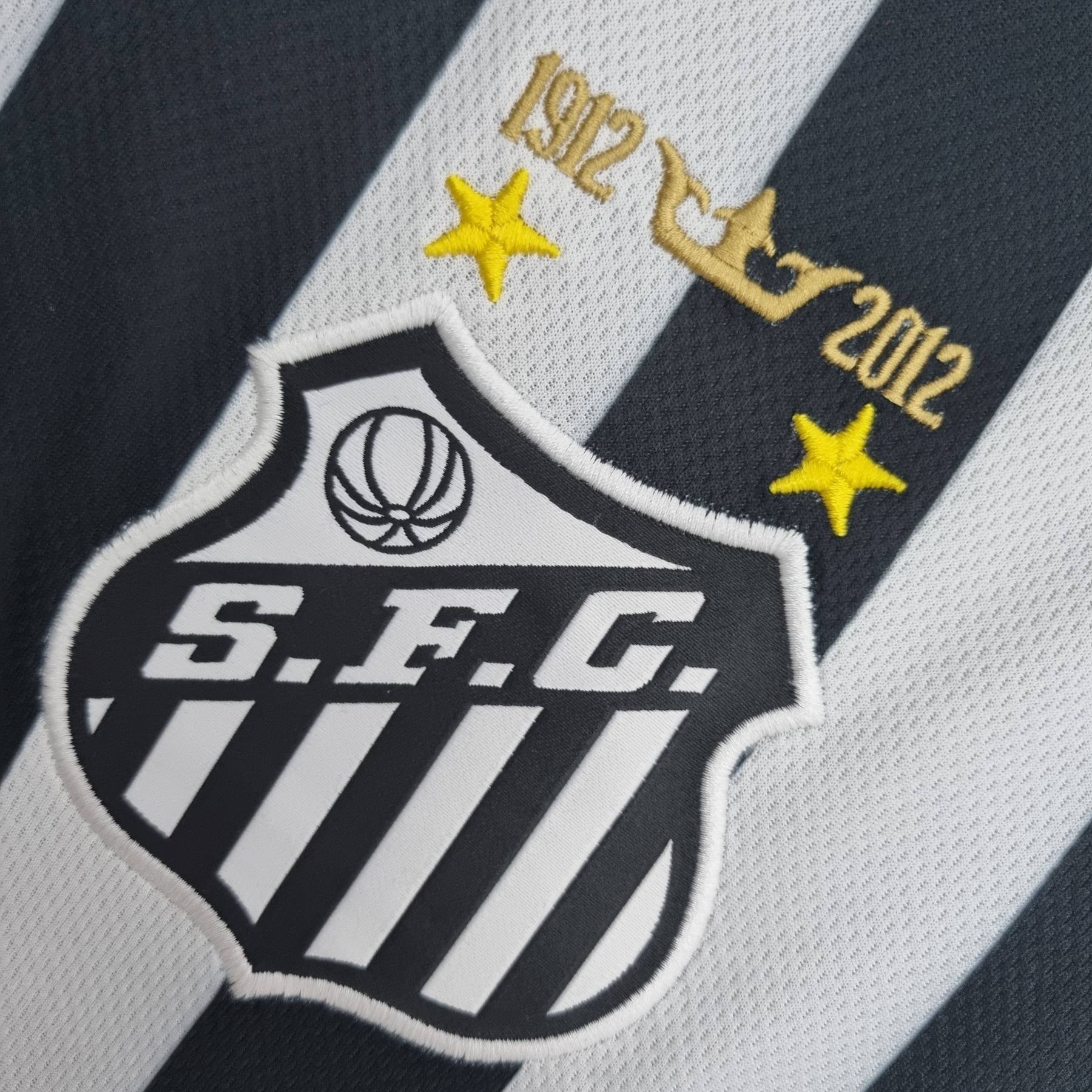 Camisa Retrô Segunda Visitante do Santos 2012