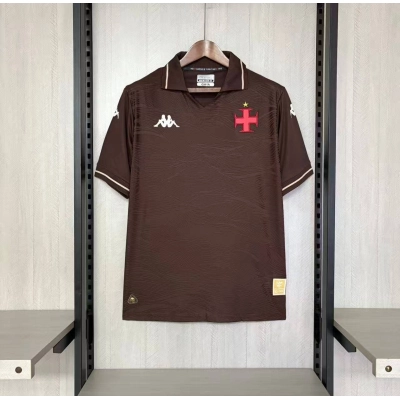 Camisa Torcedor Segunda Visitante Marrom do Vasco da Gama 2025 02