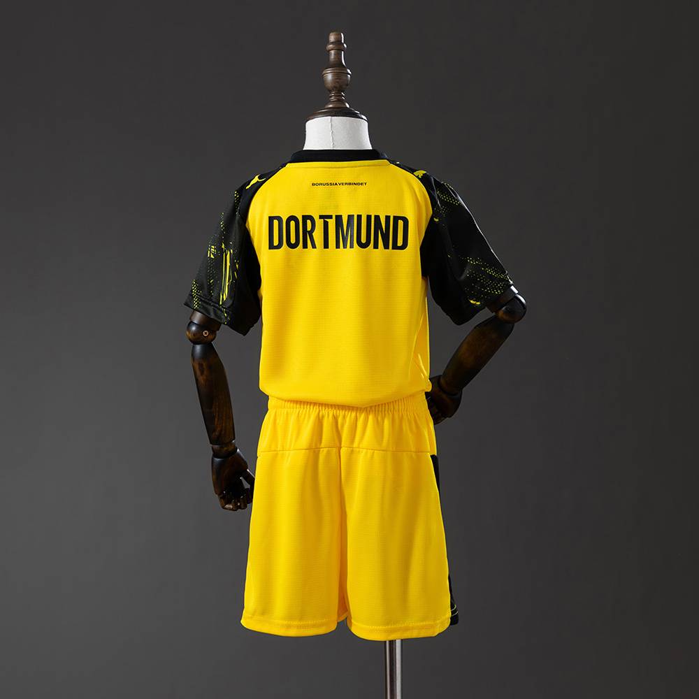Kit Infantil Home do Borussia Dortmund 2025