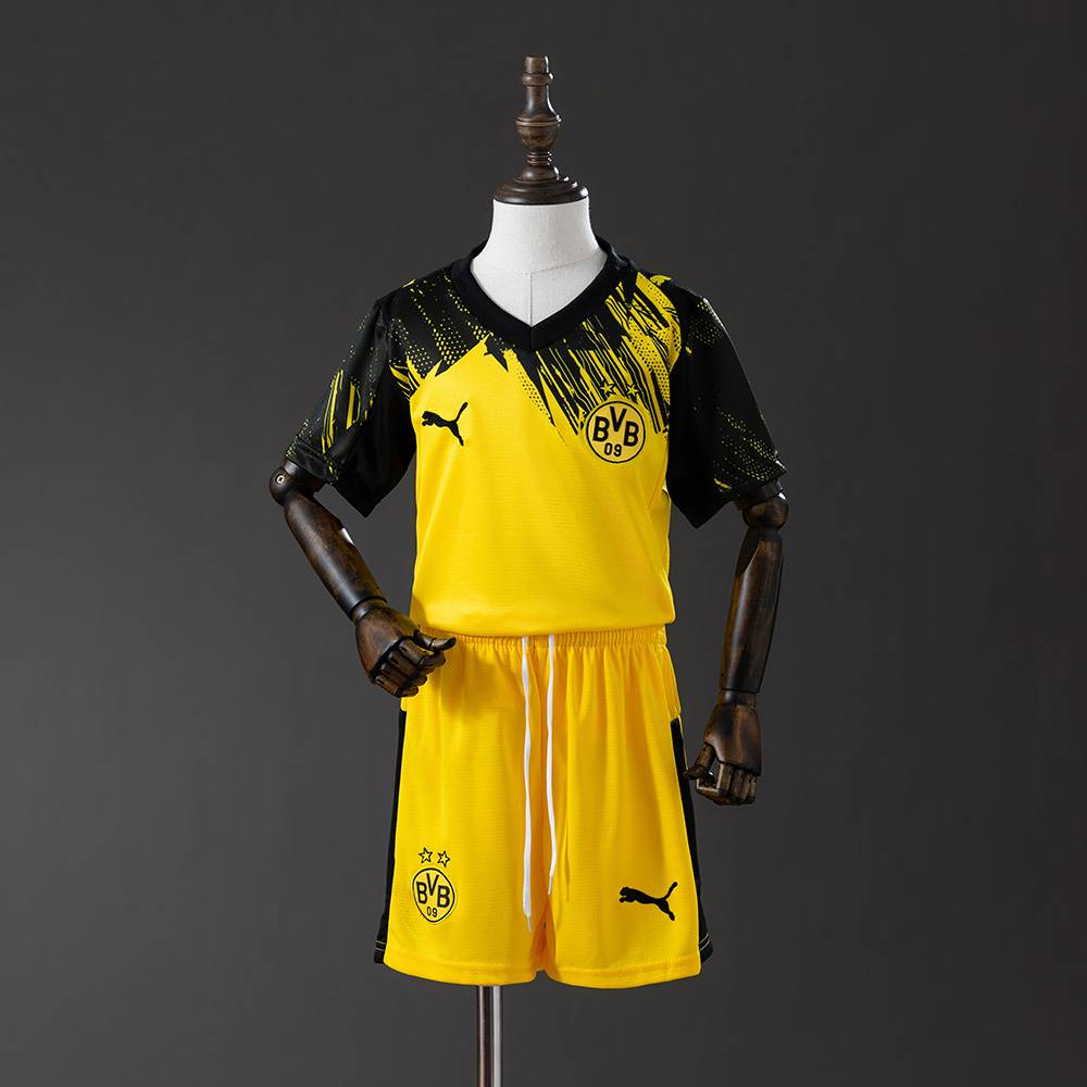 Kit Infantil Home do Borussia Dortmund 2025