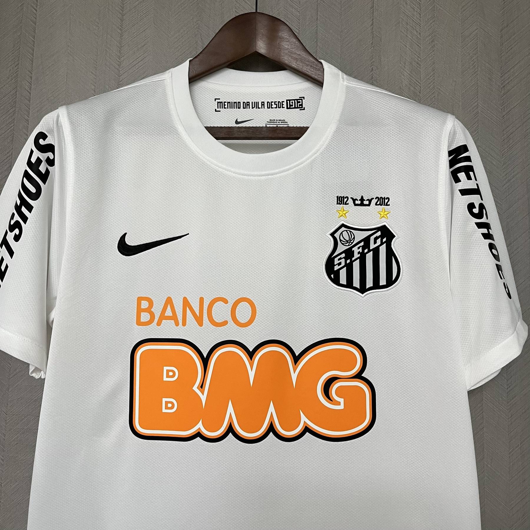 Regata Retrô Home do Santos 2012/13 Neymar