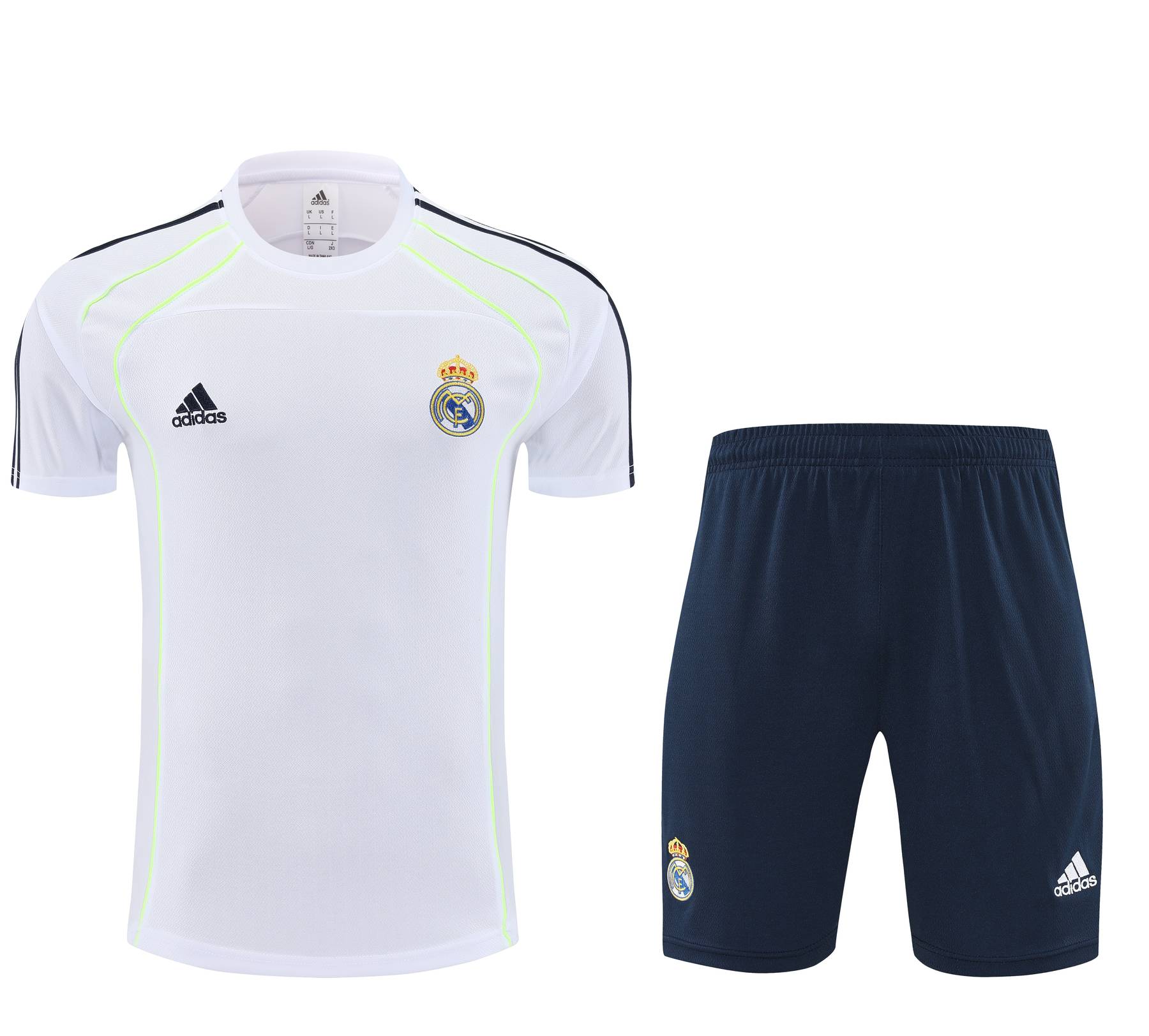 Kit de Treino do Real Madrid 2025-2026 Branco