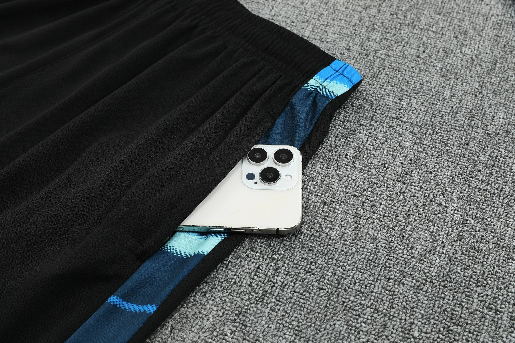Kit de Treino Faster Marseille 2025-2026 Azul-Marinho