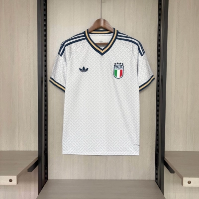 Camisa Itália Away 2026 Masculina Torcedor Branca 02