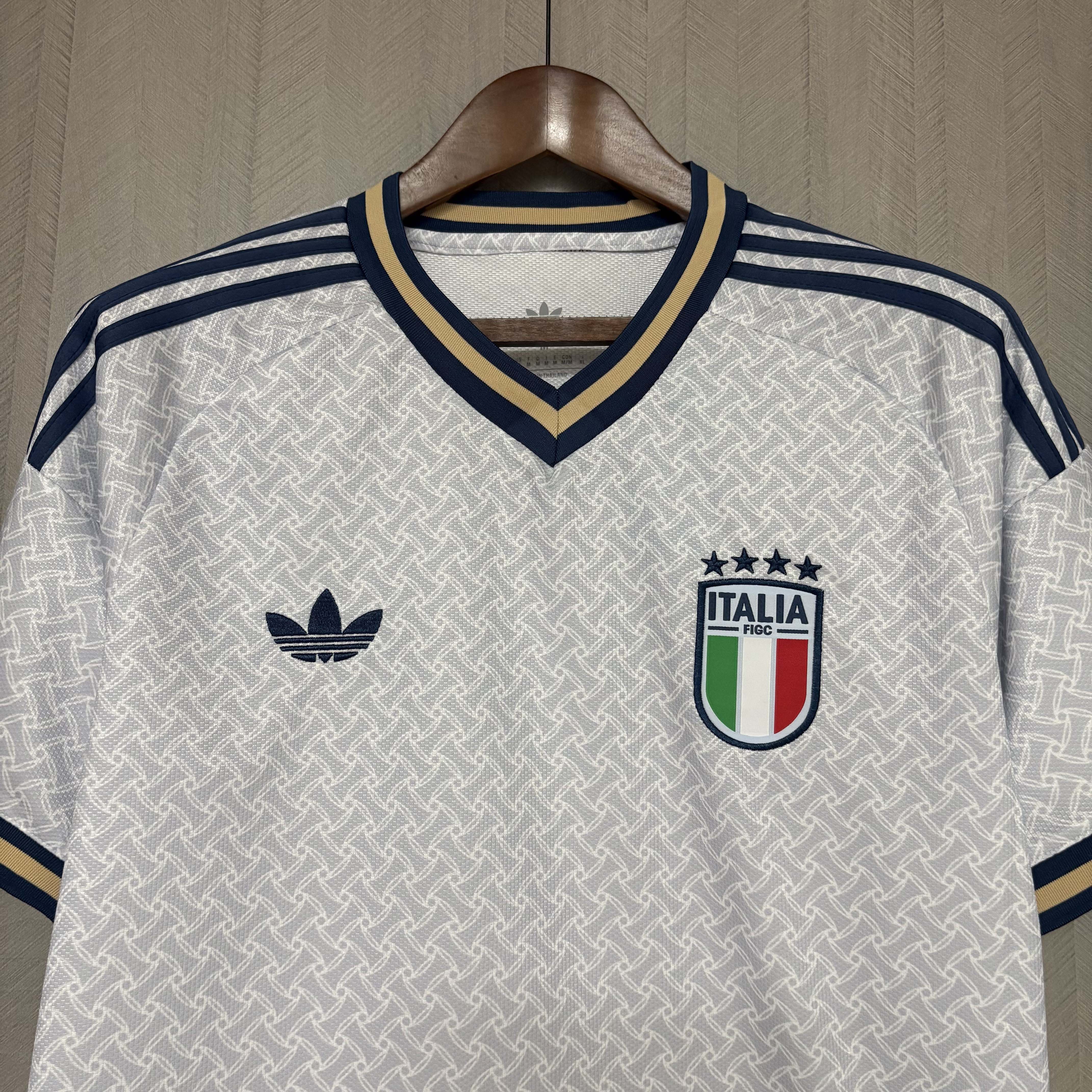 Camisa Itália Away 2026 Masculina Torcedor Branca
