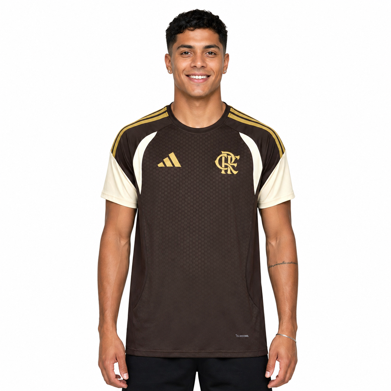Camisa de treino marrom flamengo 2026-2027