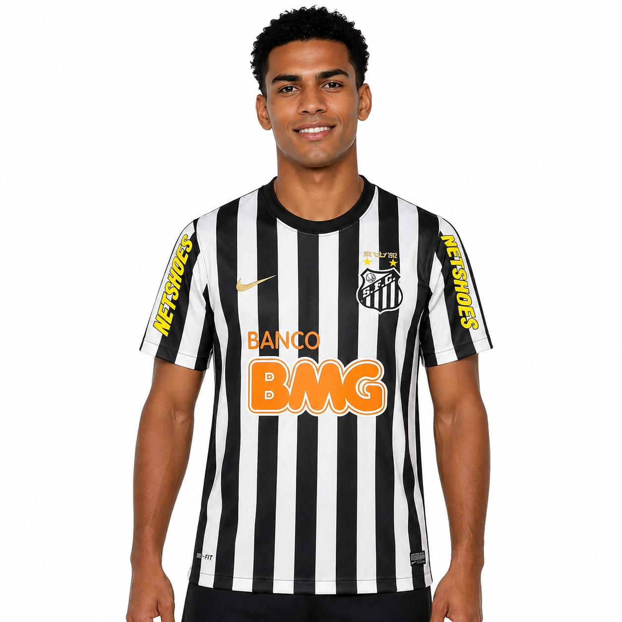 Camisa Retrô Segunda Visitante do Santos 2012