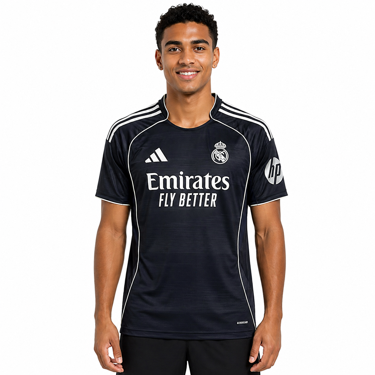 Camisa Torcedor Away Azul-Marinho do Real Madrid 2025