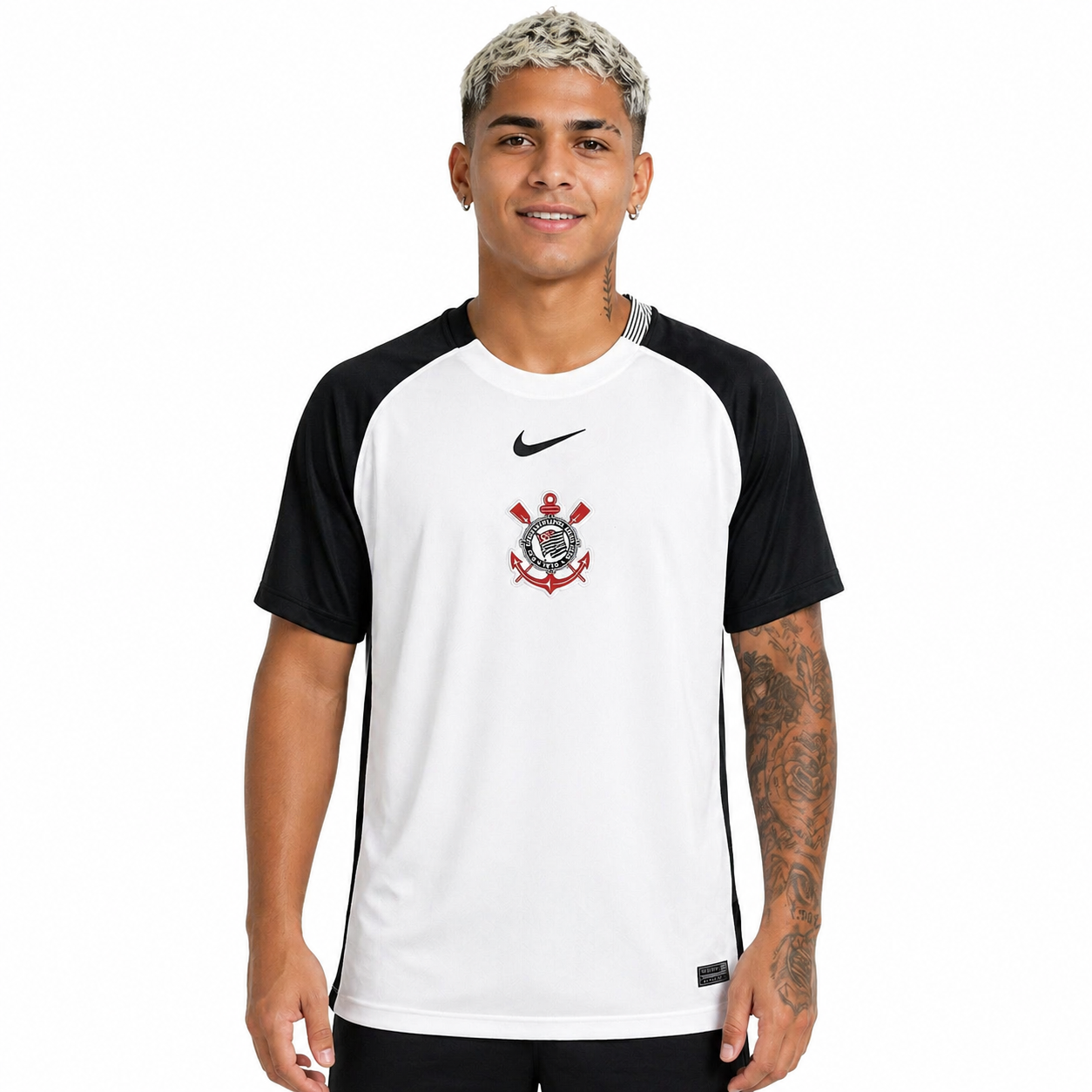 Camisa Torcedor Home Branca do Corinthians 2025
