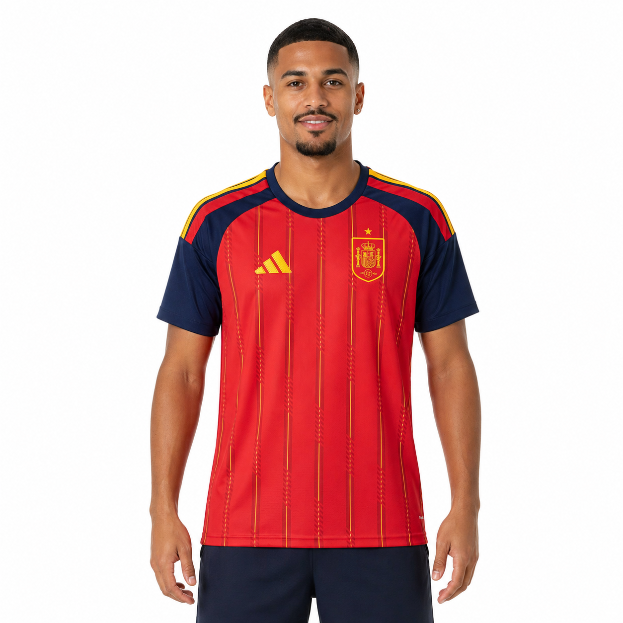 Camisa Torcedor Home da Espanha 2026 Vermelha