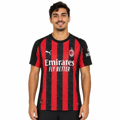 Camisa Torcedor Home do AC Milan 2025 01