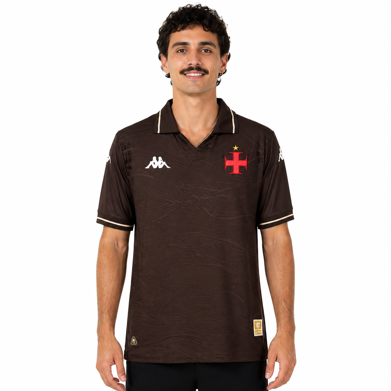 Camisa Torcedor Segunda Visitante Marrom do Vasco da Gama 2025