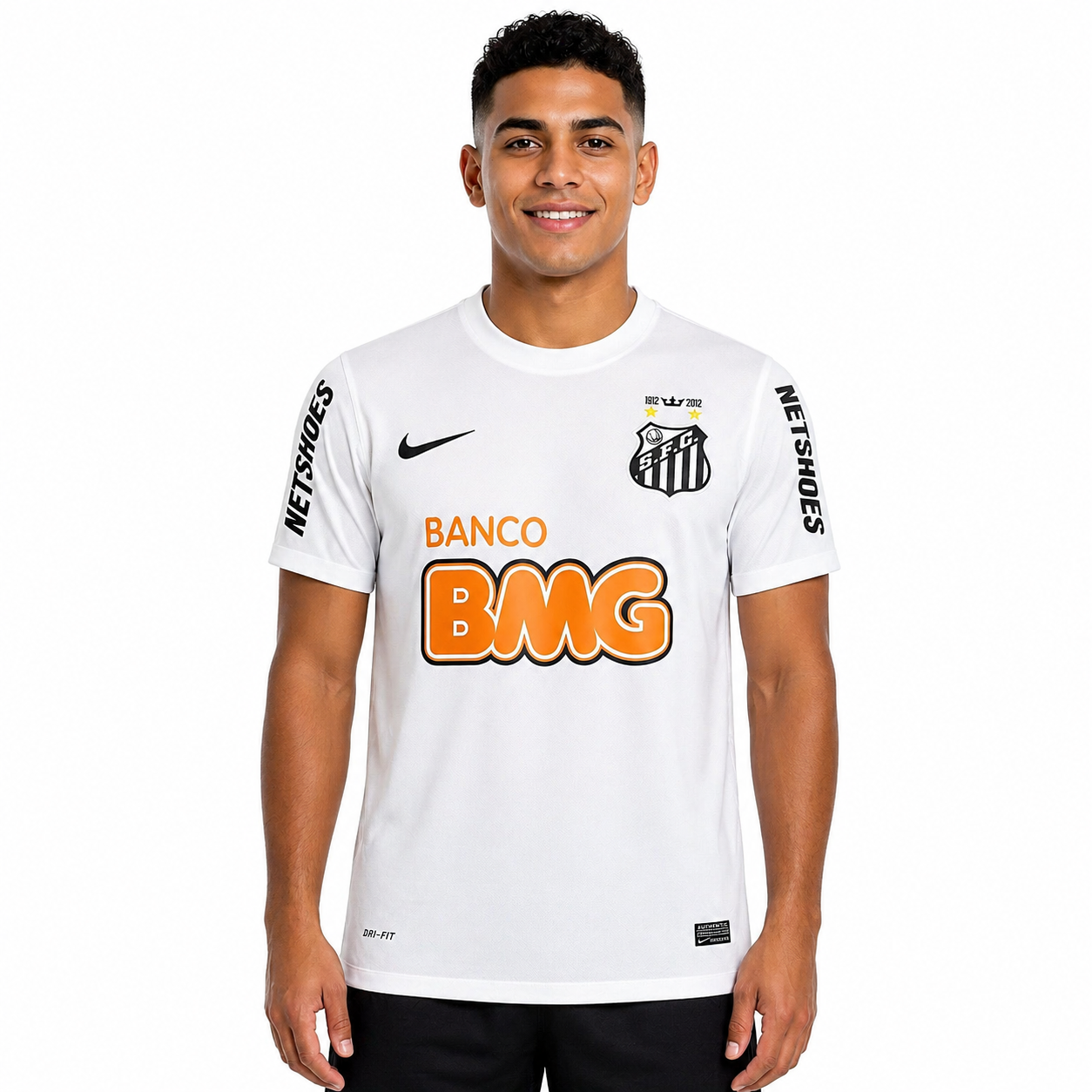 Regata Retrô Home do Santos 2012/13 Neymar