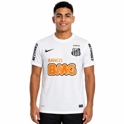 Regata Retrô Home do Santos 2012/13 Neymar 01