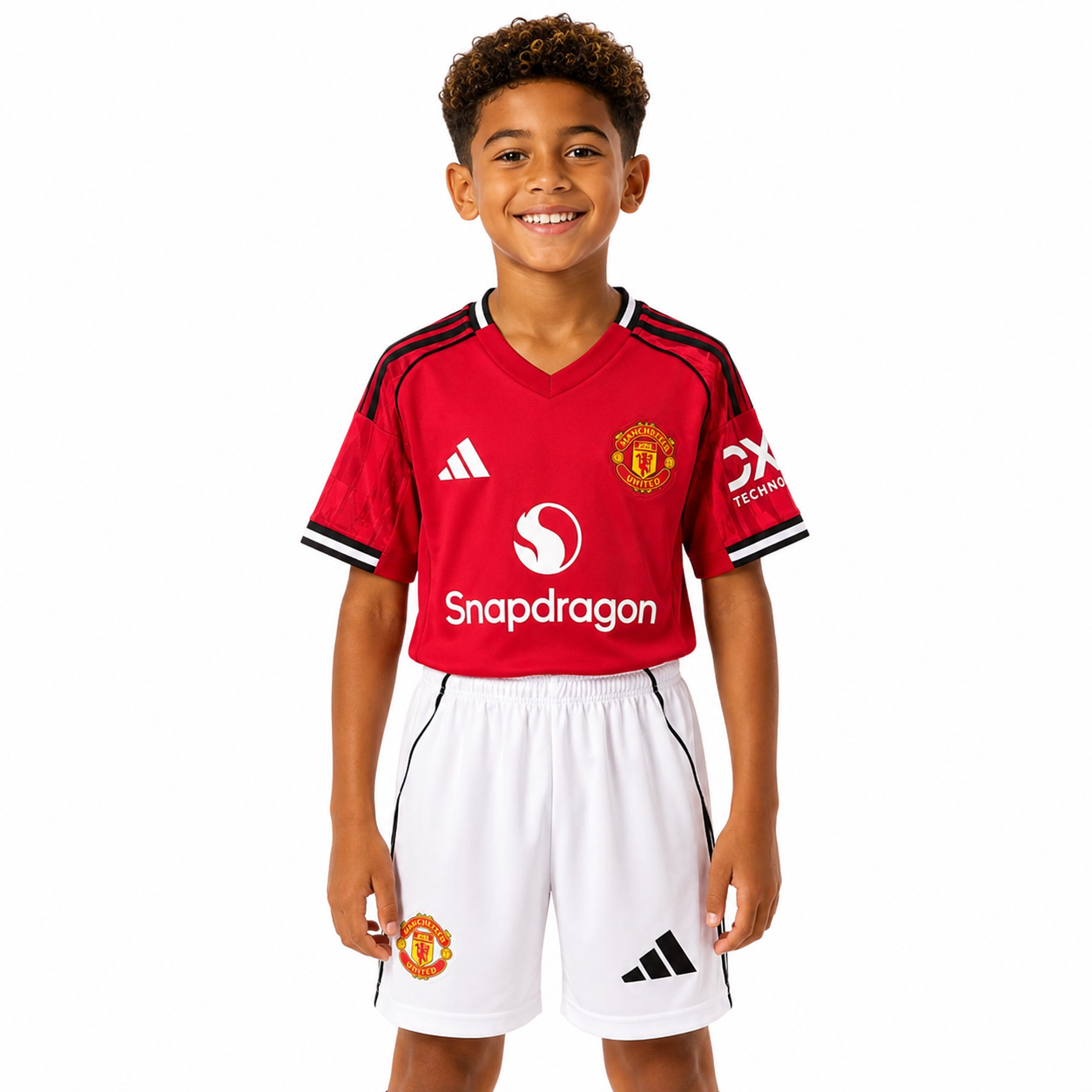 Kit Infantil Home do Manchester United 2024-2025